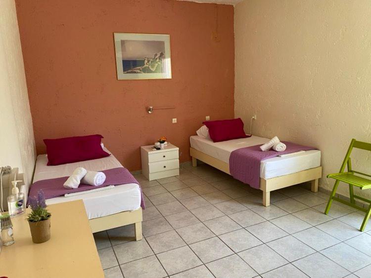 Cleo Rooms 250M From The Beach 말리아 외부 사진